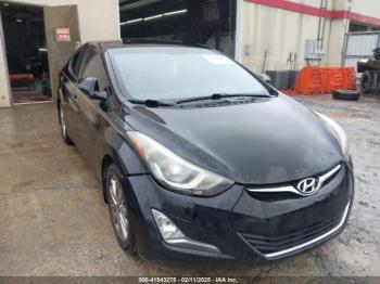  Salvage Hyundai ELANTRA