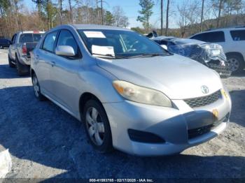  Salvage Toyota Matrix