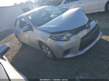  Salvage Toyota Corolla