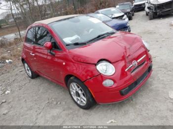  Salvage FIAT 500c