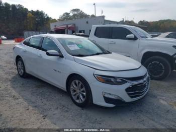  Salvage Chevrolet Malibu