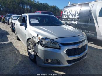  Salvage Chevrolet Malibu