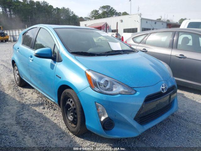  Salvage Toyota Prius c