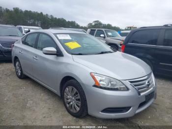  Salvage Nissan Sentra