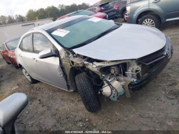  Salvage Toyota Corolla