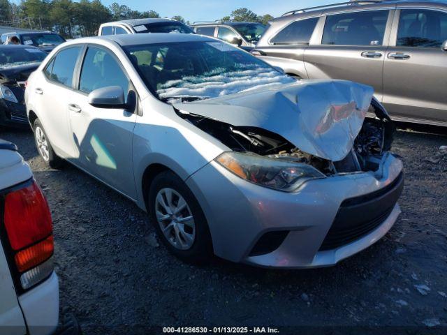  Salvage Toyota Corolla