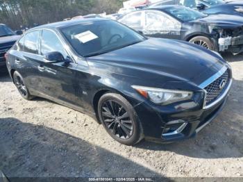  Salvage INFINITI Q50