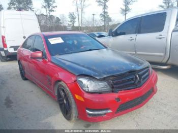  Salvage Mercedes-Benz C-Class