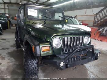  Salvage Jeep Wrangler