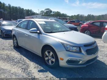  Salvage Chevrolet Cruze