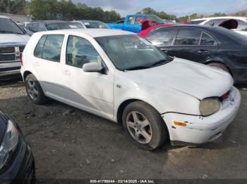  Salvage Volkswagen Golf