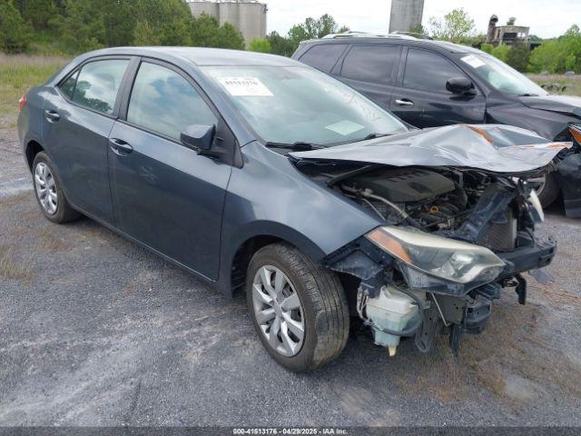  Salvage Toyota Corolla