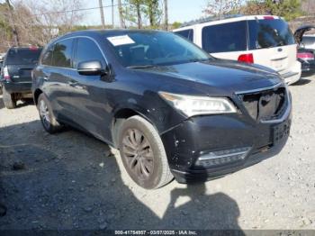  Salvage Acura MDX