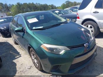  Salvage Toyota Corolla