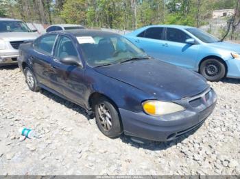  Salvage Pontiac Grand Am