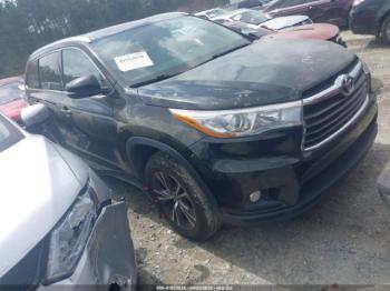  Salvage Toyota Highlander