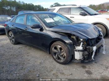  Salvage Hyundai ELANTRA