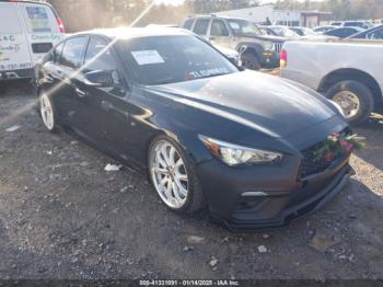  Salvage INFINITI Q50
