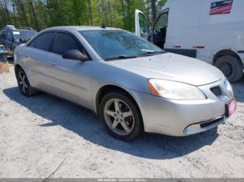  Salvage Pontiac G6