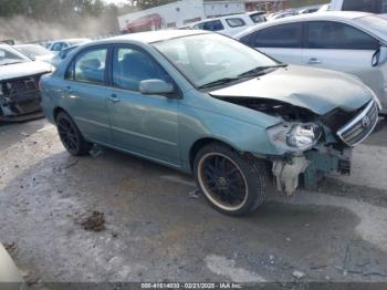  Salvage Toyota Corolla