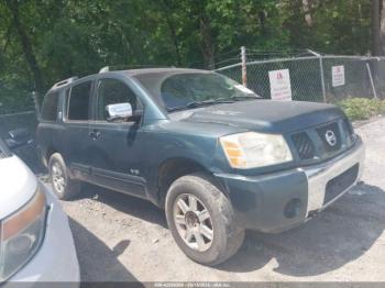  Salvage Nissan Armada