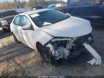 Salvage Toyota Corolla