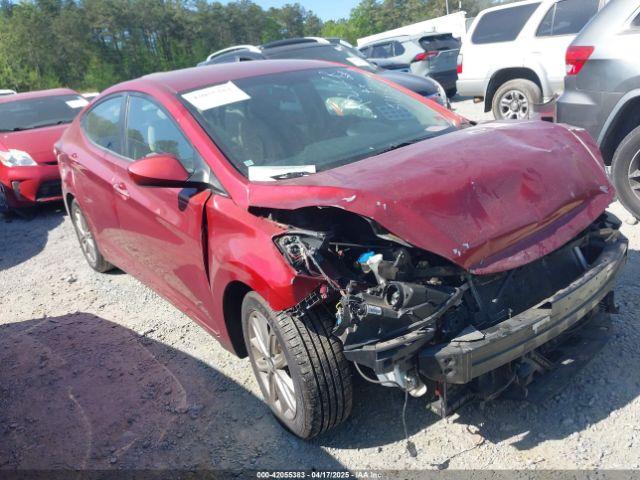  Salvage Hyundai ELANTRA
