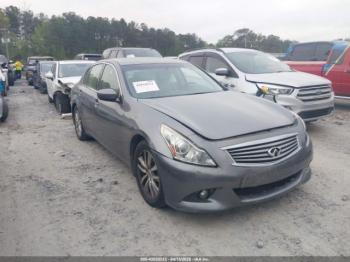  Salvage INFINITI G37