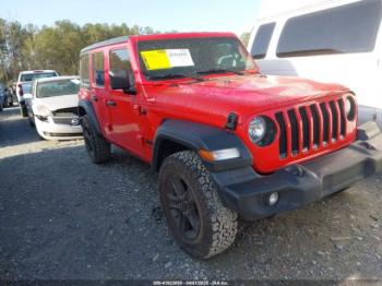  Salvage Jeep Wrangler