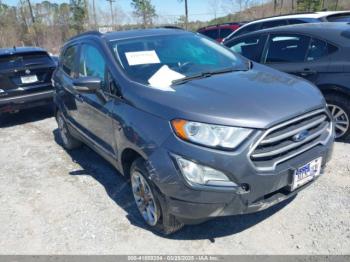  Salvage Ford EcoSport