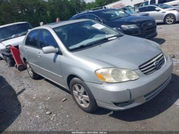  Salvage Toyota Corolla
