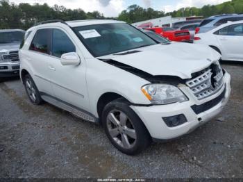  Salvage Mercedes-Benz M-Class