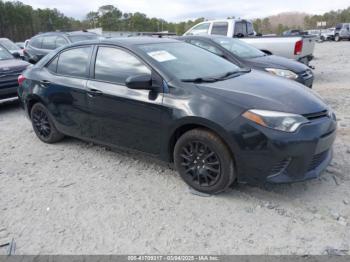  Salvage Toyota Corolla