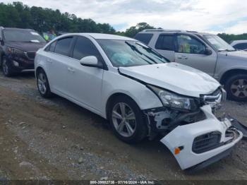  Salvage Chevrolet Cruze