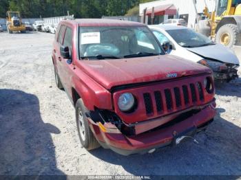  Salvage Jeep Patriot