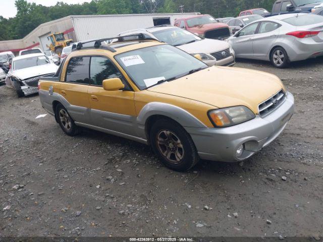  Salvage Subaru Baja