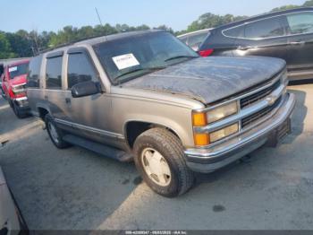  Salvage Chevrolet Tahoe