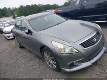  Salvage INFINITI G37x