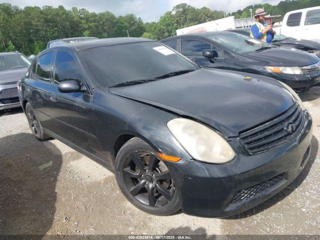 Salvage INFINITI G35