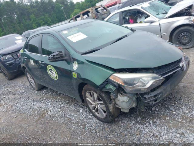  Salvage Toyota Corolla