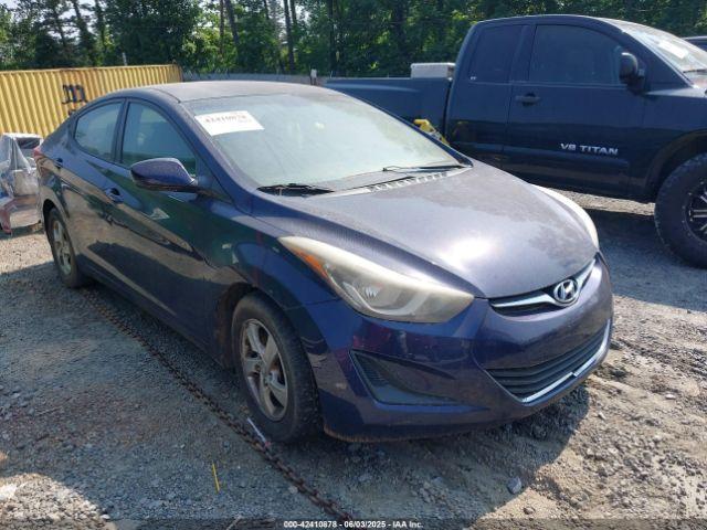  Salvage Hyundai ELANTRA