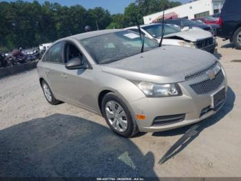  Salvage Chevrolet Cruze