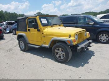  Salvage Jeep Wrangler