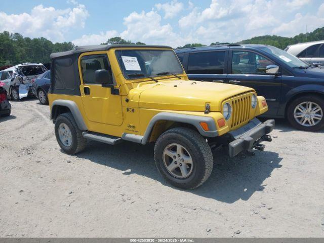  Salvage Jeep Wrangler
