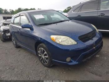  Salvage Toyota Matrix