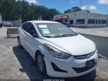  Salvage Hyundai ELANTRA
