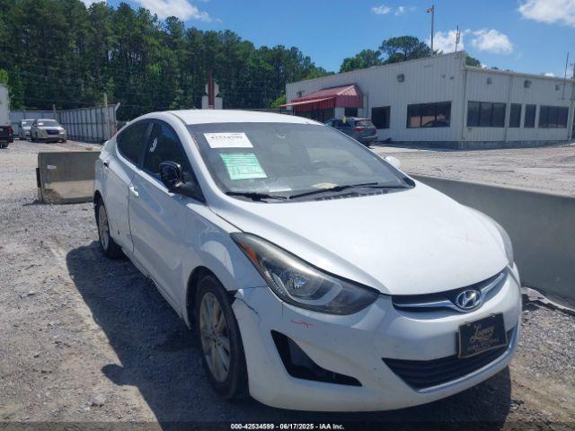  Salvage Hyundai ELANTRA
