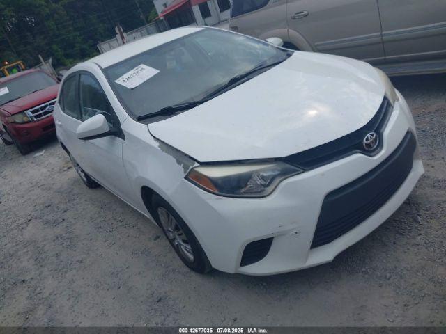  Salvage Toyota Corolla