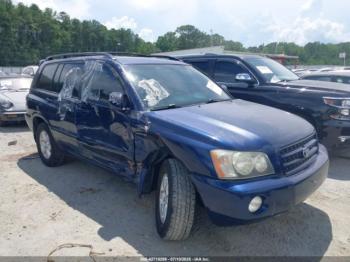  Salvage Toyota Highlander