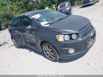  Salvage Chevrolet Sonic